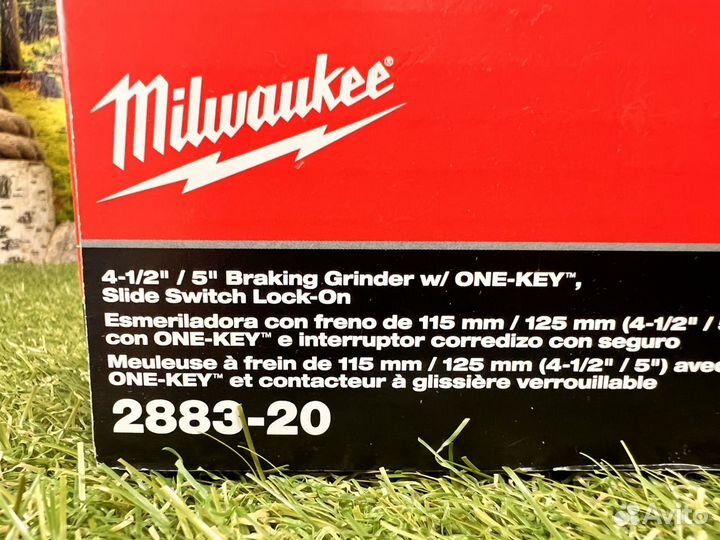 Ушм болгарка аккумуляторная Milwaukee 2883-20 (США