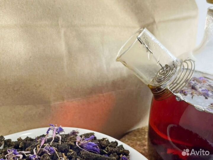 Иван-чай с цветами 2O23 год, копорский чай