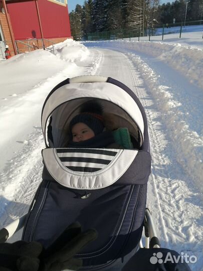 Коляска 3 в 1 bebe mobile toscana