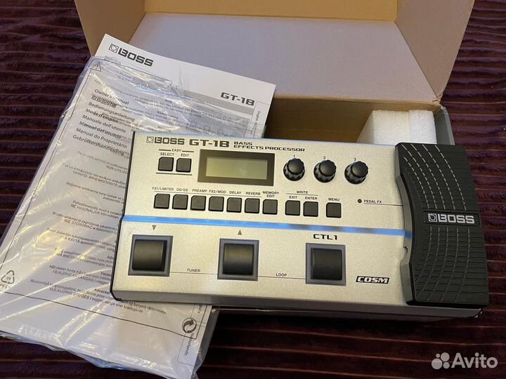 Процессор для бас- гитары boss GT 1-B
