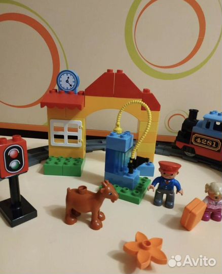 Lego duplo мой первый поезд