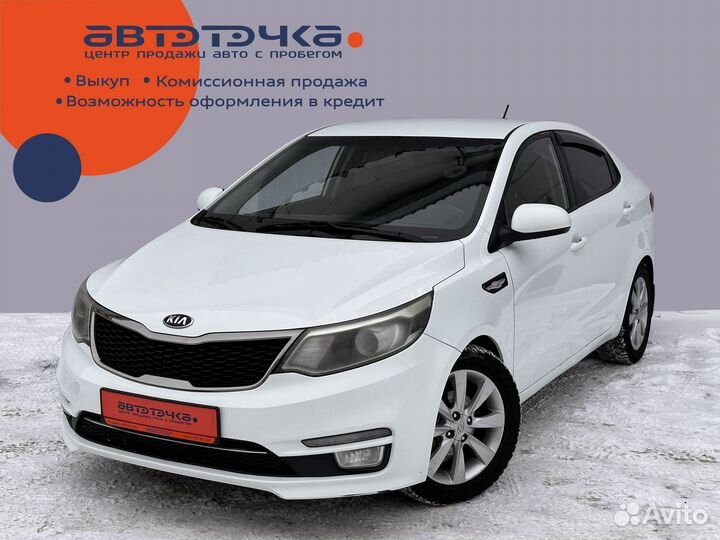 Kia Rio 1.6 AT, 2016, 125 642 км