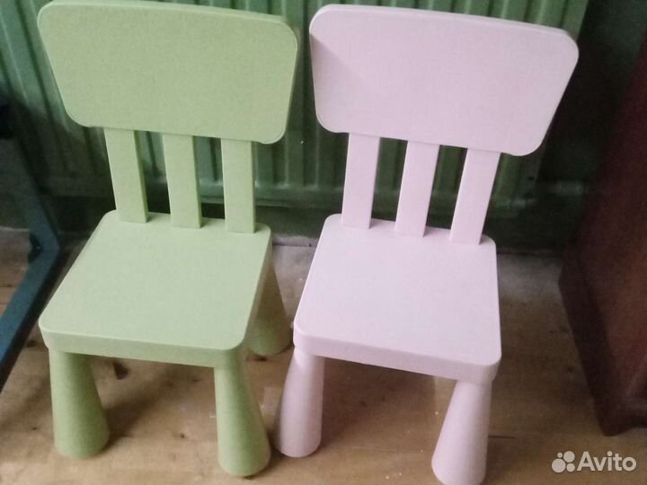 Детские стулья IKEA маммут