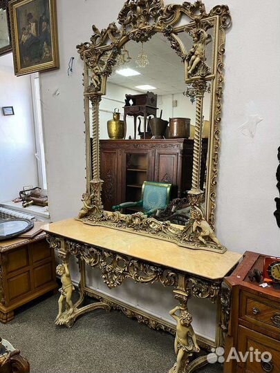 Консоль с зеркалом Silik Minerva