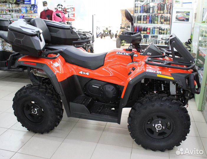 Квадроцикл hisun tactic 550 limited оранжевый