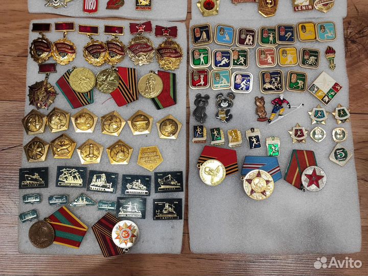 Значки СССР