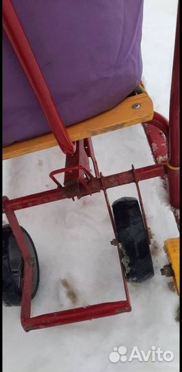 Коляска санки