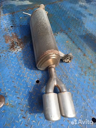 Выхлопная труба Kia Rio x-line