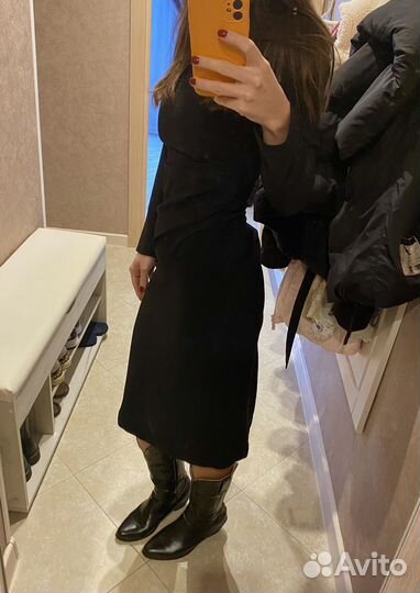 Платье с драпировкой