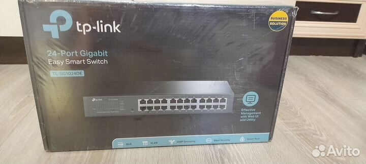 24-портовый гигабитный коммутатор TL-SG1024