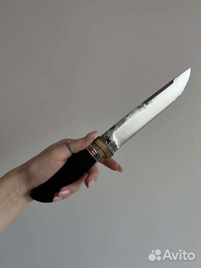 Авторский кованный нож ручной работы