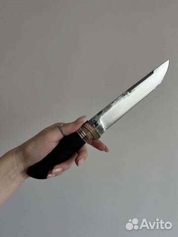 Авторский кованный нож ручной работы