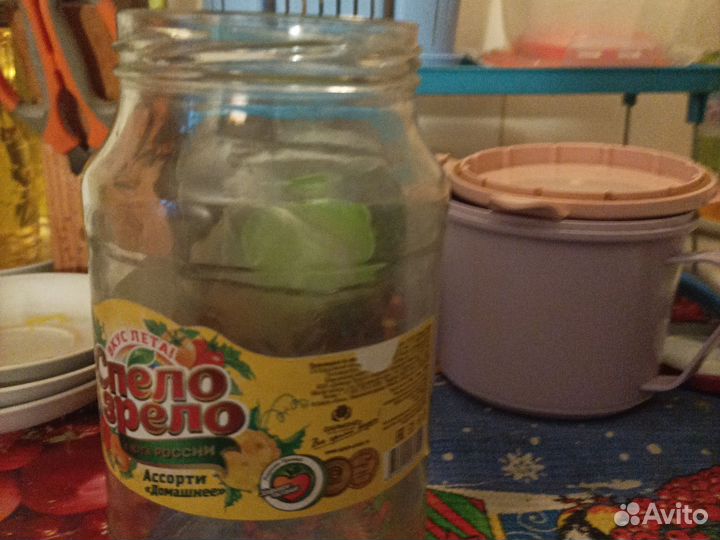 Стеклянные банки 0.5 л,0.7л.,3.0л. 50шт