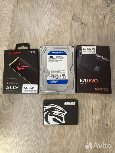 Жесткий диск и ssd диски
