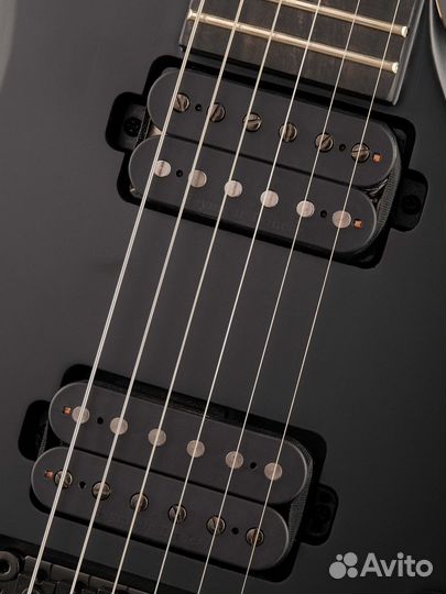 Электрогитара, черная Cort X500 Menace BKS