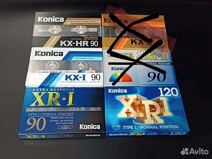 Аудиокассеты konica