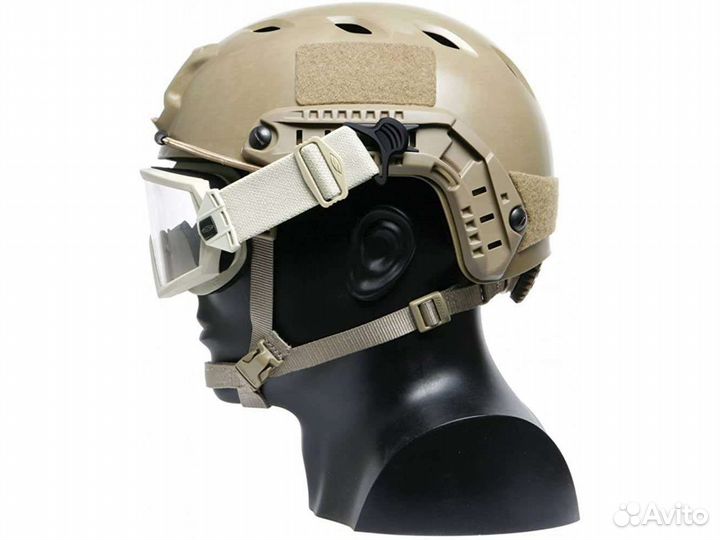 Крепления для очков на шлем