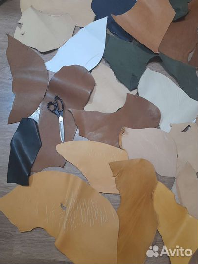 Обрезки кожи краст