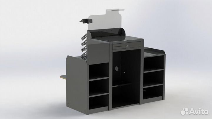 Кассобый бокс с прикассовой зоной