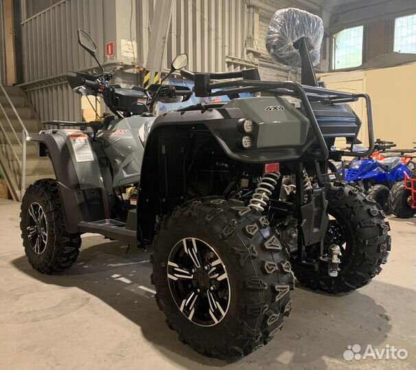 Квадроцикл Linhai Yamaha M550L 4х4 (grey) с псм