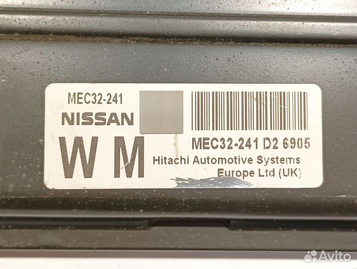 Блок двс на Nissan Almera N16 MEC32-241