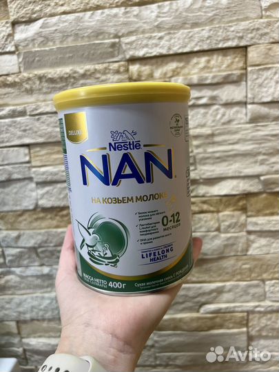 Смесь Nan на козьем молоке 0-12