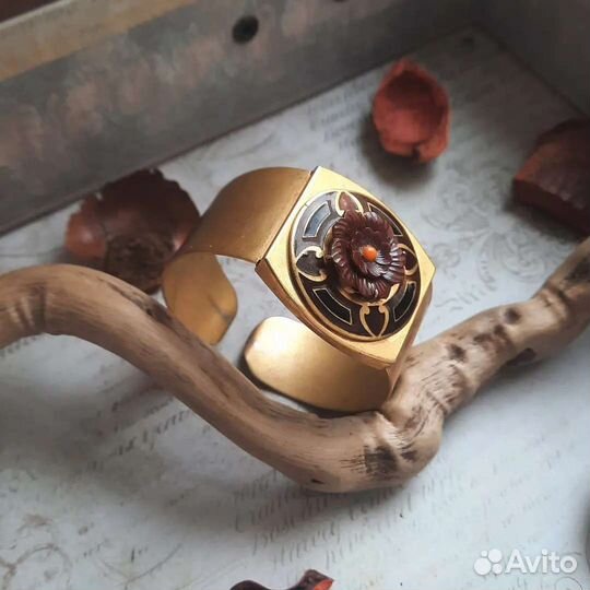 Винтажный браслет манжета.Франция