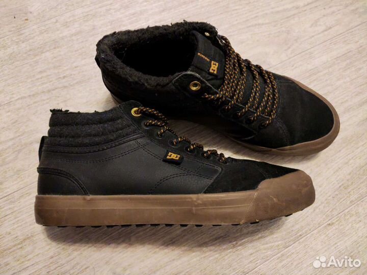 Кеды зимние DC Evan Hi Wnt Black/Black/Gum