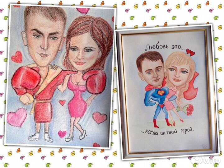 Шаржи по фото