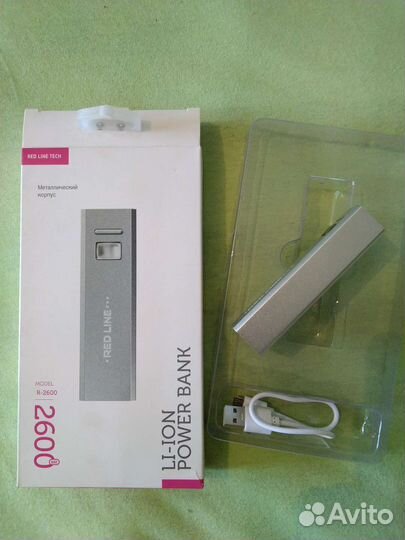 Пауэрбанк новый, банка