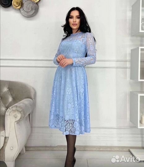 Кружевное платье