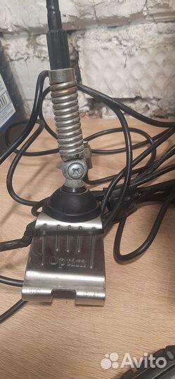 Автомобильная рация с антенной и усилителем