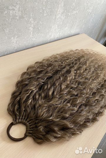 Хвост из кудрей Ариель 60 см