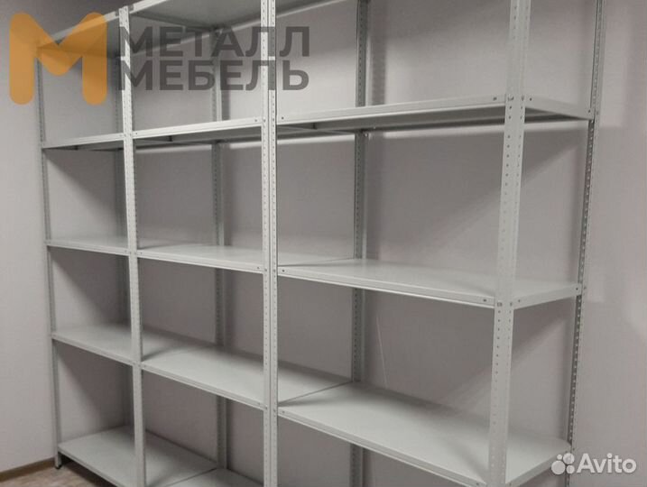 Металлические стеллажи. Полки для стеллажей
