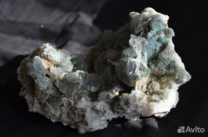 Кальцит, друза №2. Белореченское месторождение