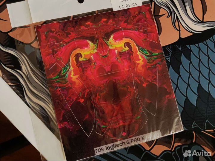 Виниловые плёнки для Logitech G Pro X