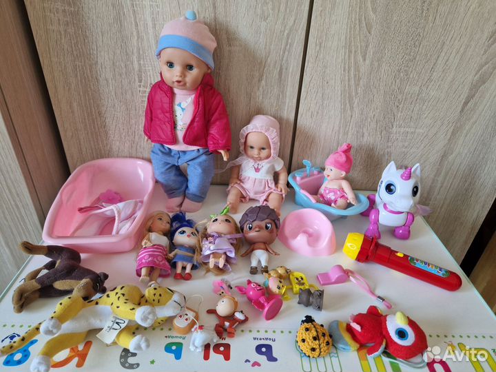 Пакет игрушек для девочек