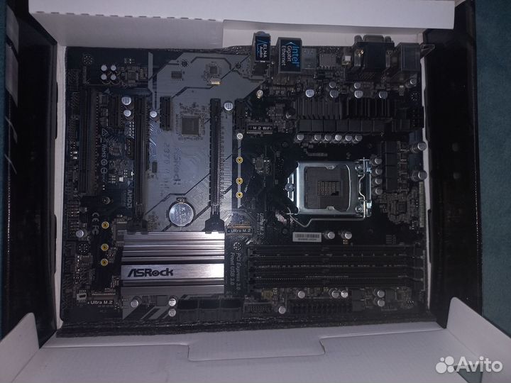 Материнская плата asrock z370 pro4