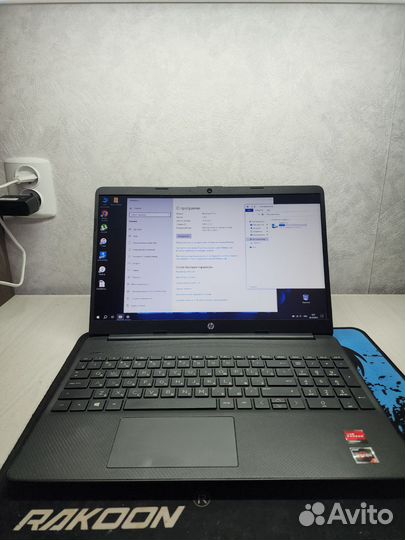 HP 15.6 ryzen 3 3250u, ssd 240gb, full hd, 8гб озу