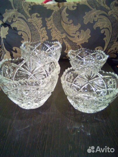 Хрусталь блюдо, вазы СССР и др