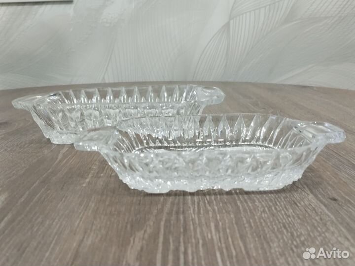 Шпротница хрустальная Сосновые шишки