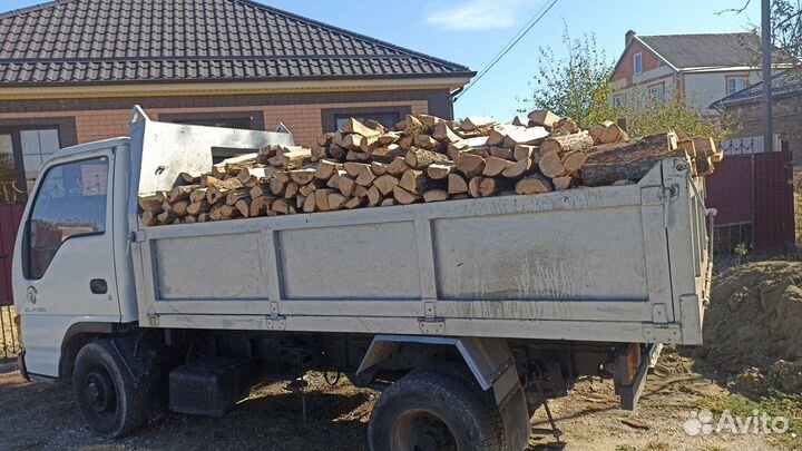 Дрова дубовые колотые