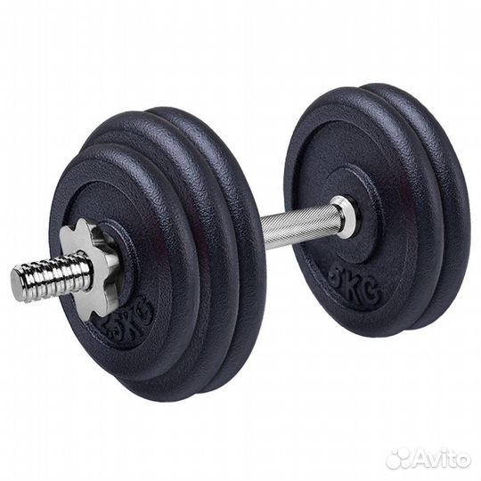 Гантель разборная чугунная 27 кг Voitto - d26