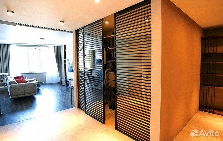 Перегородки раздвижные лофт