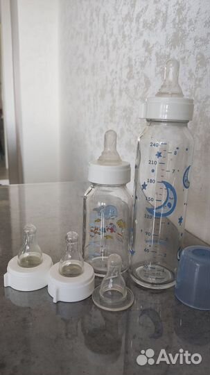 Бутылочки Capnol babies 120, 240 мл Стекло