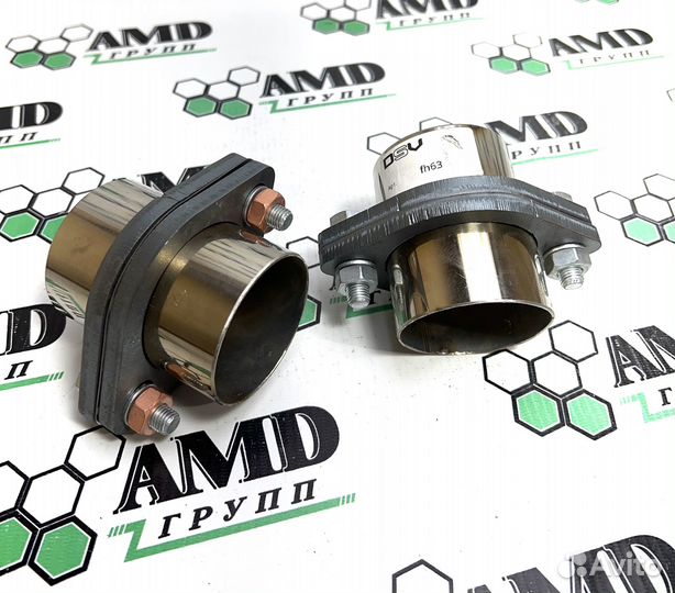 Фланцевое соединения 63 трубы глушителя Саранск