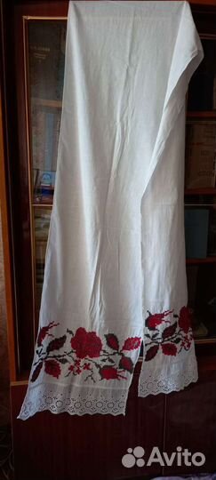 Старинный рушник, скатерть
