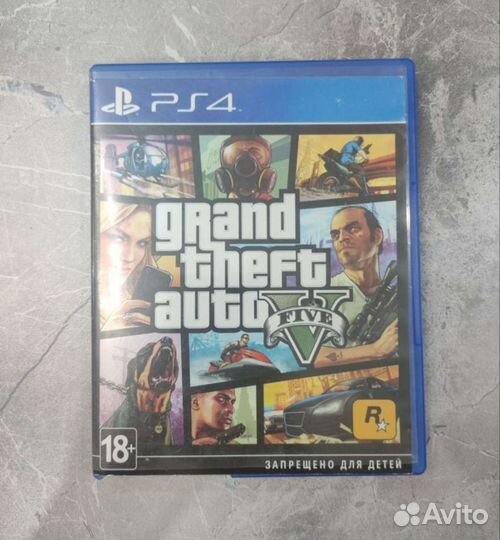 Игра для приставки ps4 gta5
