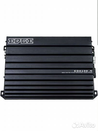 Автозвук. Усилитель 4х канальный edge EDA100.4