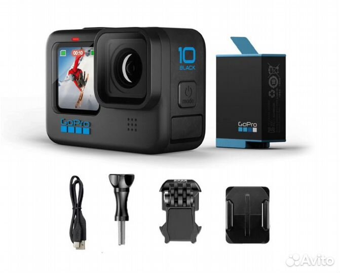 Новая GoPro Hero 10 Black Edition, запакована